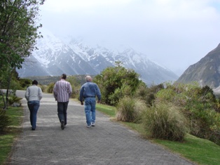 Jess, Gary & Nick at the Remarkables